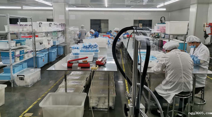 医用口罩无尘净化车间