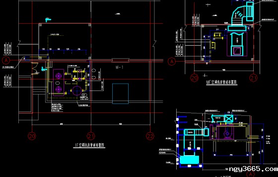 恒温恒湿空调平面布置图